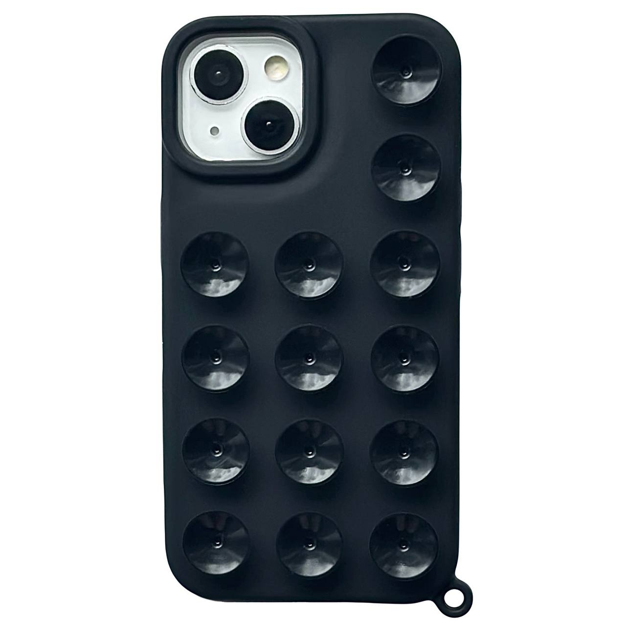 Silicone Suction Case iPhone 15 Black - 1