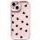 TPU Hearts Mini iPhone 15 Pink Sand