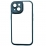 Color Case Glass Camera iPhone 15 Gray