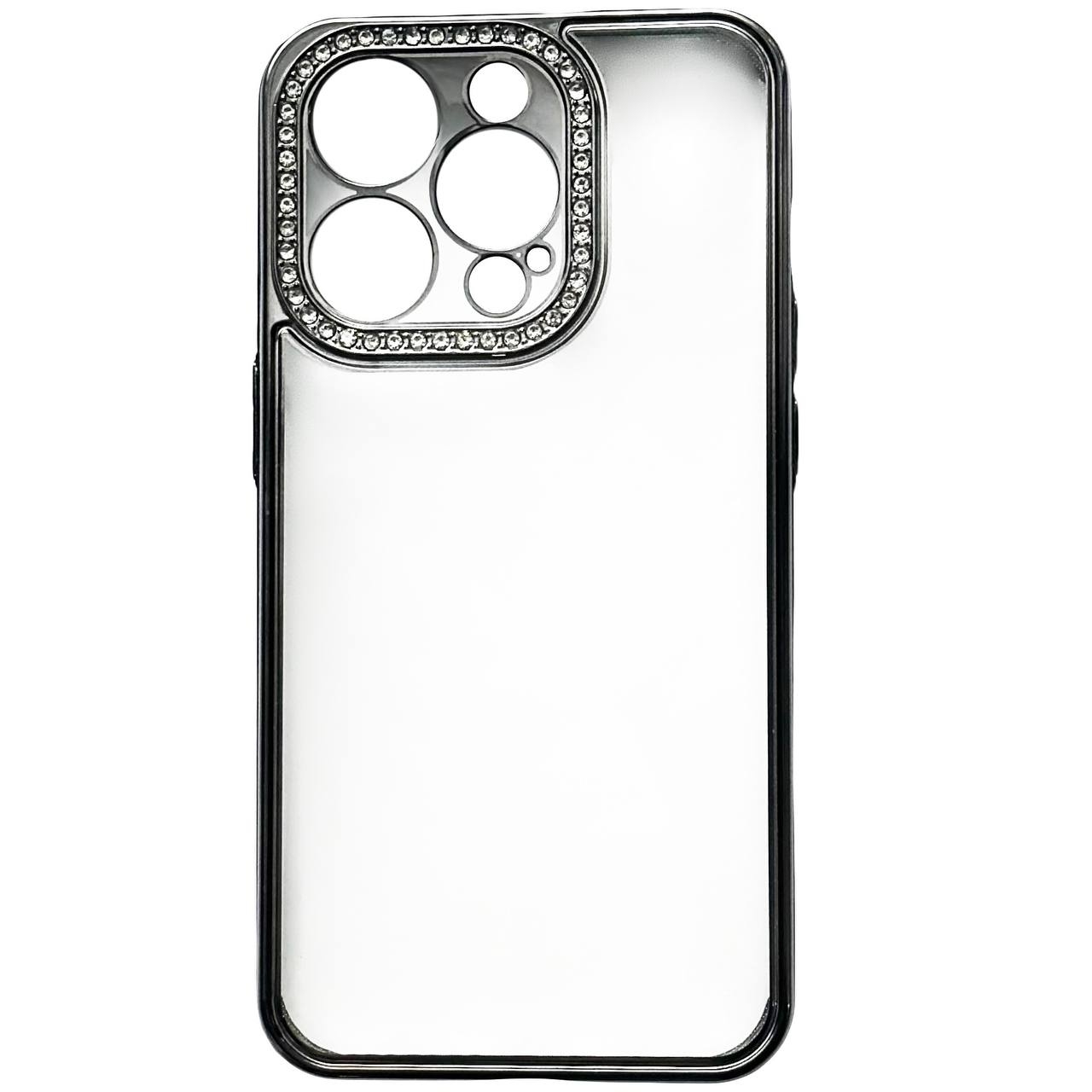 Чохол Diamond Frame iPhone 12 Pro Max Black - 3