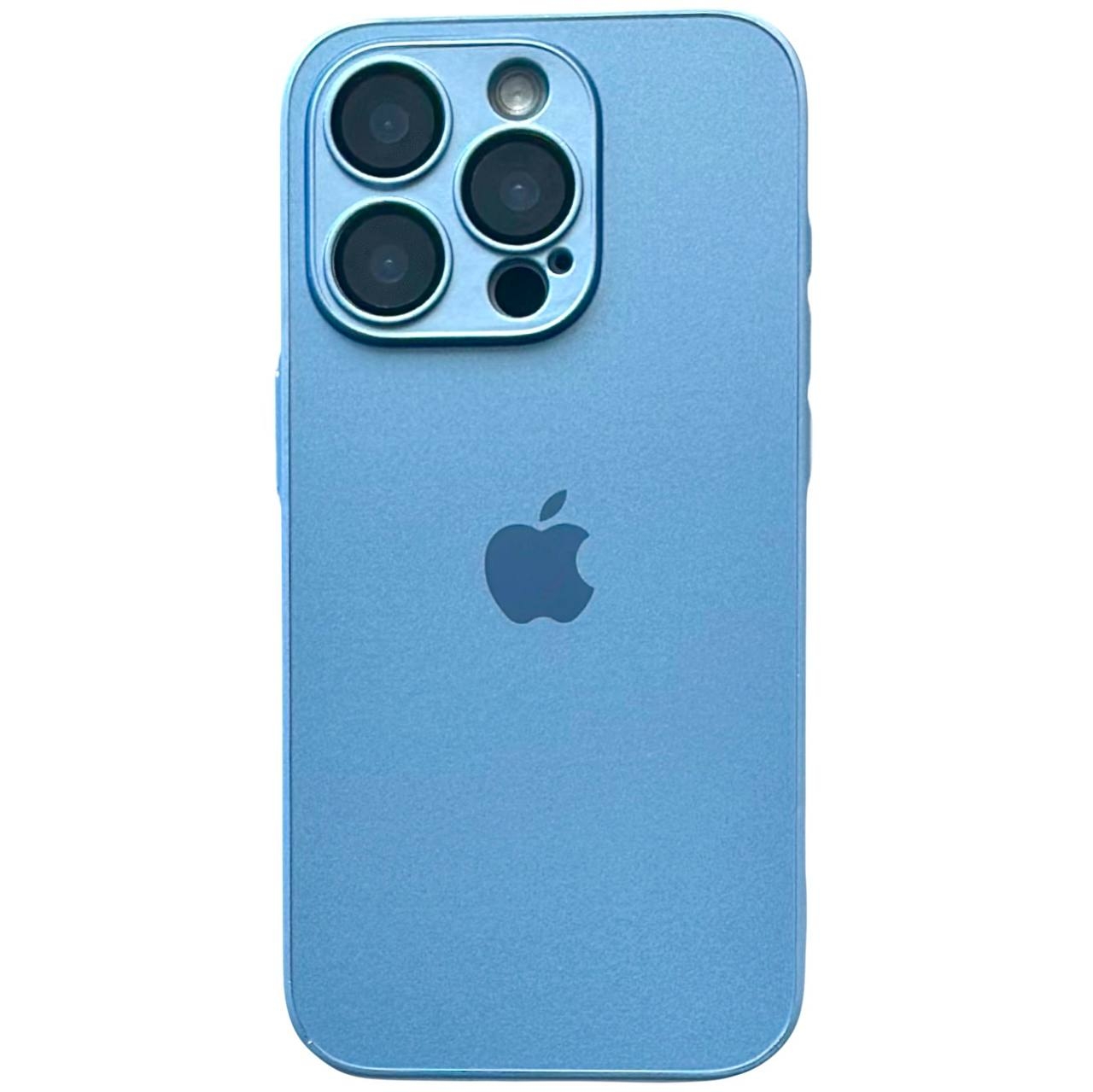 AG Silicone+Glass Case iPhone 11 Pro Sierra Blue - 1