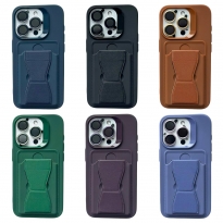 Leather Card Set iPhone 12/12 Pro Black