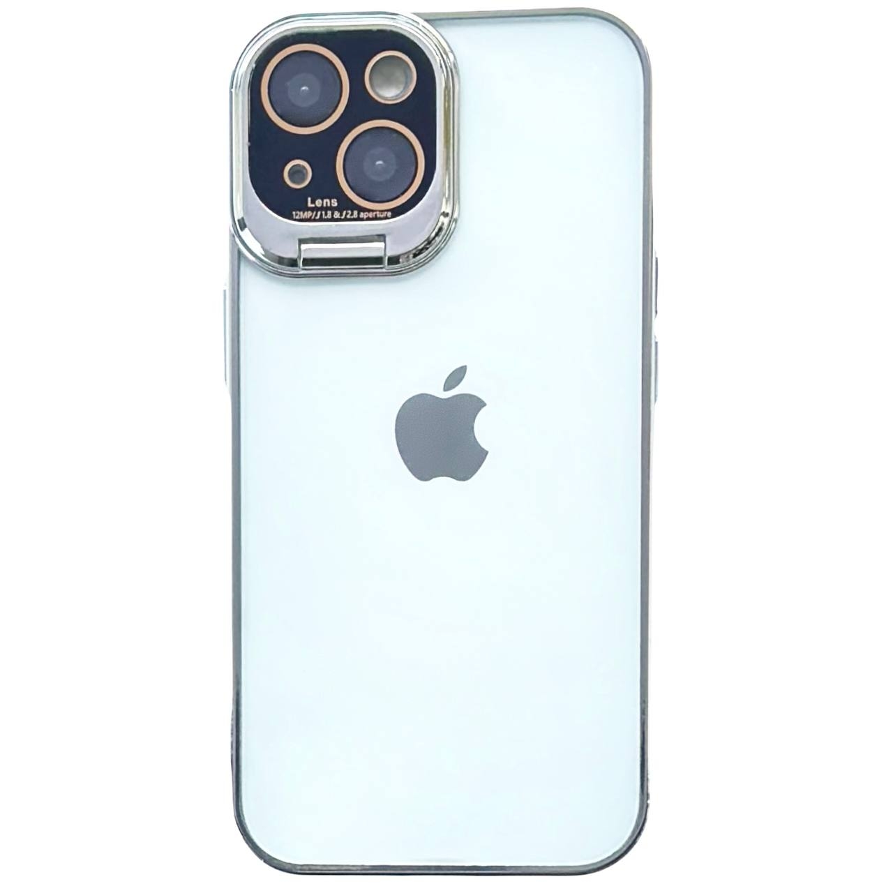 Galvanic TPU Stand iPhone 15 Plus Silver - 1