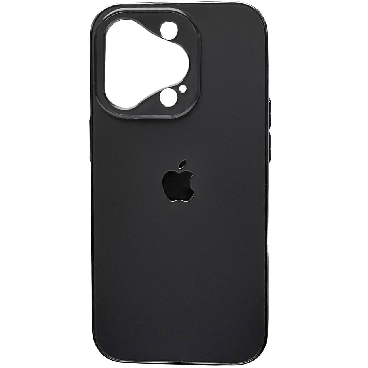 Matte Glass Open Camera iPhone 16 Black - 1