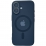 Silicone Metal Buttons Magsafe iPhone 16 Black