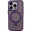 Frosted Case MagSafe Ring iPhone 13 Pro Max Deep Purple