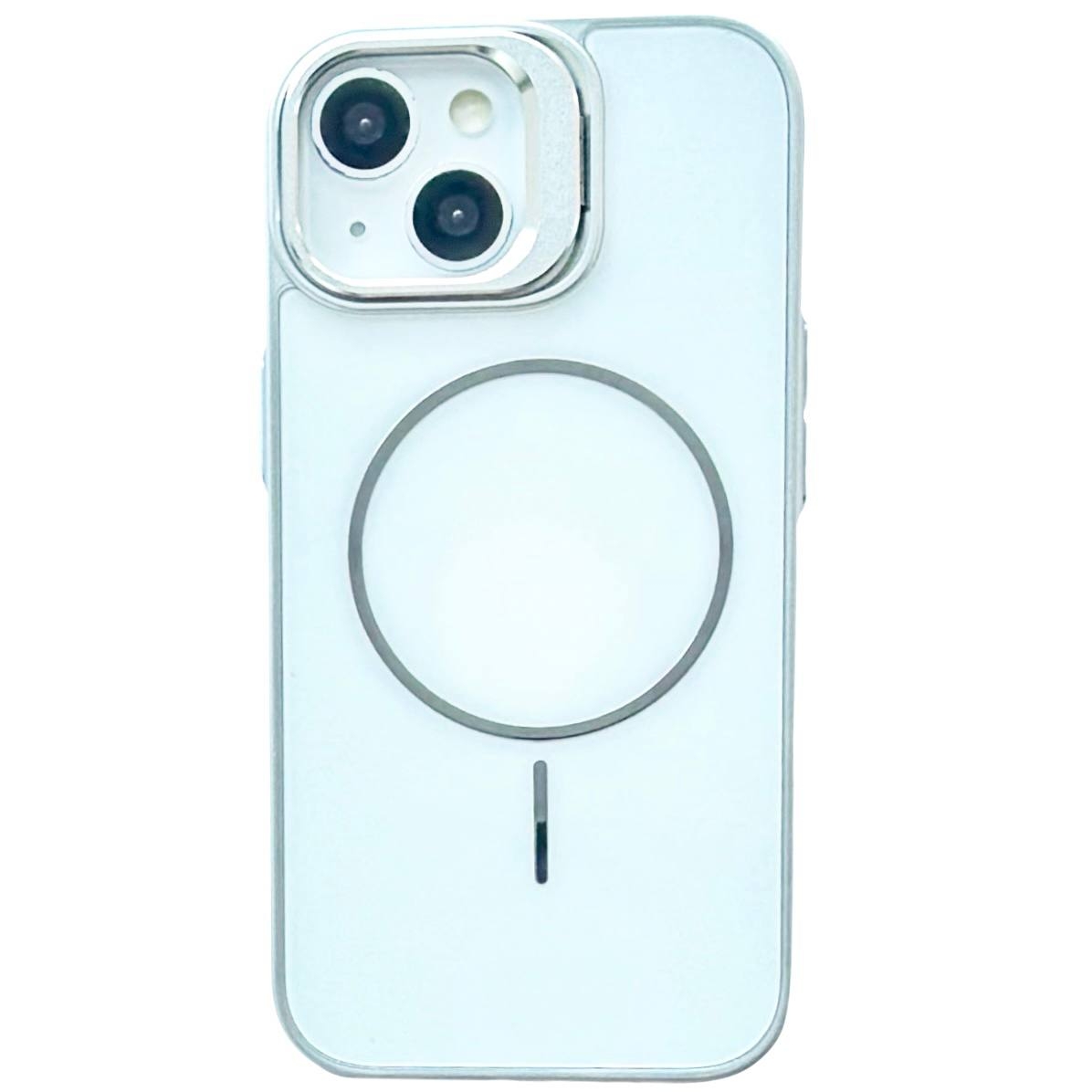 TPU Sparkle Slim Magsafe iPhone 15 White - 1