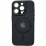 Silicone Metal Buttons Magsafe iPhone 11 Black