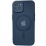 Silicone Metal Buttons Magsafe iPhone 15 Black