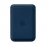 Pocket Leather Logo Indigo Blue