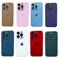 AG Silicone+Glass Case iPhone 15 Pro Max Pearly White