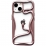 TPU 3D Snake iPhone 15 Pink