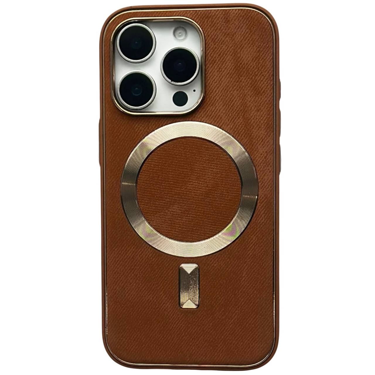 Textile Case Magsafe iPhone 11 Brown - 1